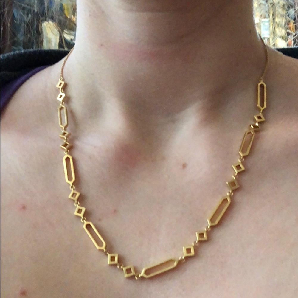 Gorjana gold plated necklace